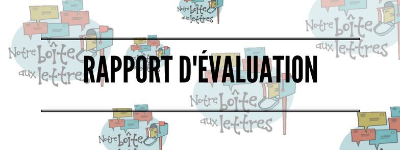 RAPPORT D'ÉVALUATION